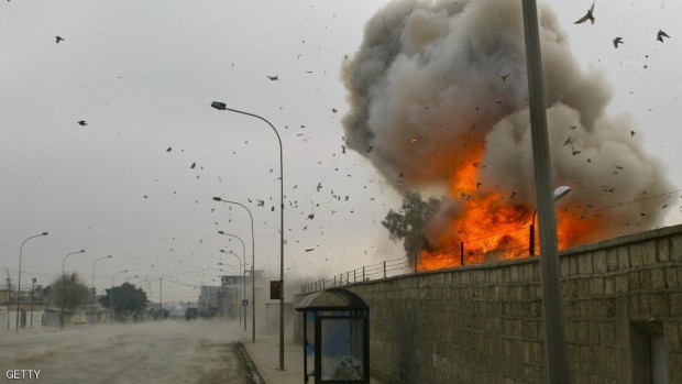 صورة أرشيفية لهجوم سابق في الموصل