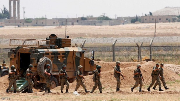 عناصر من الجيش التركي