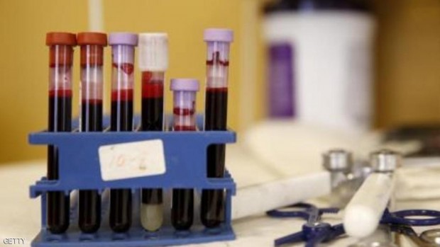 عينات دم بمركز أبحاث في واشنطن