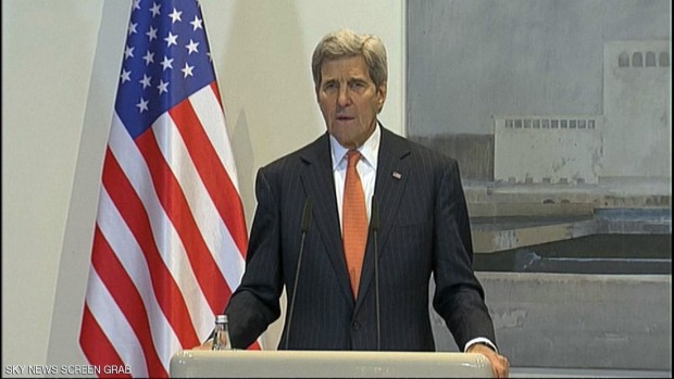 كيري قال إن لدى واشنطن خيارات بديلة في حال فشل الانتقال السياسي
