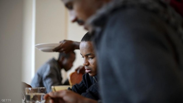 مخيم للاجئين في سويسرا