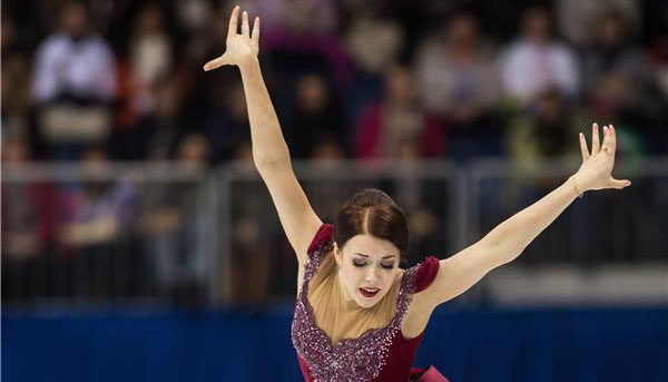 المتزلجة الإيقاعية الروسية يكاتيرينا بوبروفا