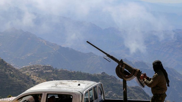 أرشيفية لمقاتل في تعز