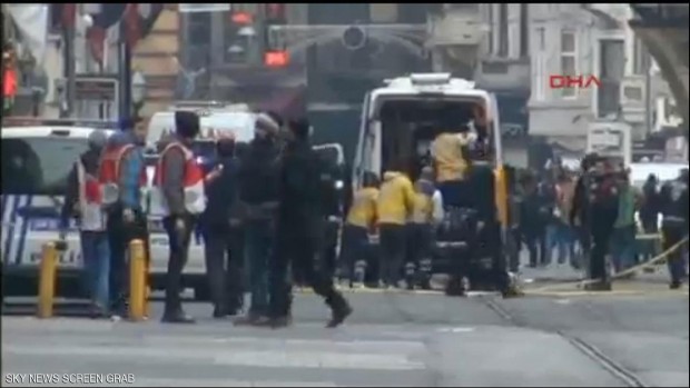 الانفجار ضرب أكبر شارع للتسوق في إسطنبول