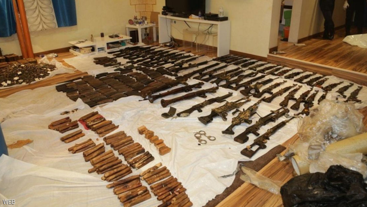 السلطات الكويتية صادرت كمية كبيرة من الأسلحة