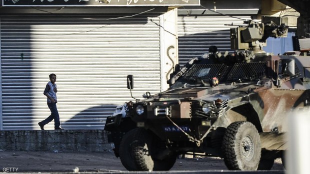 القوات التركية شنت حملة في مناطق كردية عدة