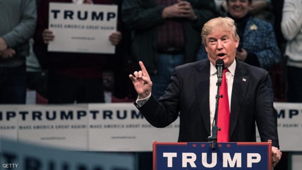 المرشح إلى الانتخابات التمهيدية للرئاسة الأميركية دونالد ترامب