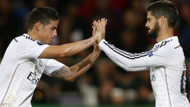 خاميس رودريغيز وإيسكو