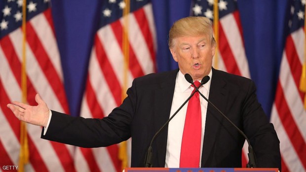 دونالد حسم 14 ولاية جرت فيها الانتخابات التمهيدية