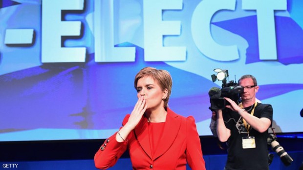 رئيسة وزراء اسكتلندا نيكولا ستيرجون - 12 مارس 2016