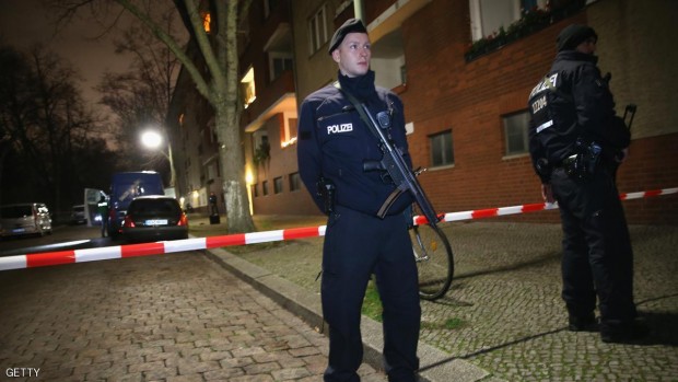 صورة أرشيفية لرجل شرطة في العاصمة الألمانية برلين