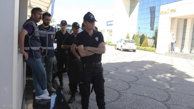 عناصر من الشرطة التركية