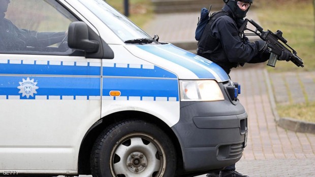 عنصر من وحدة مكافحة الإرهاب في ألمانيا
