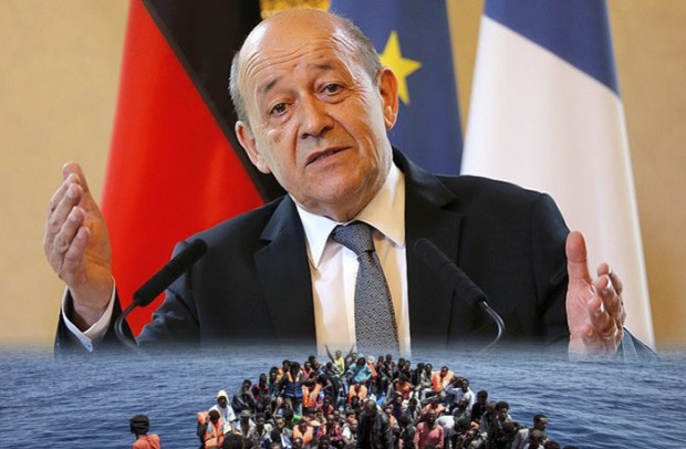 وزير الدفاع الفرنسي "جان إيف لودريان"