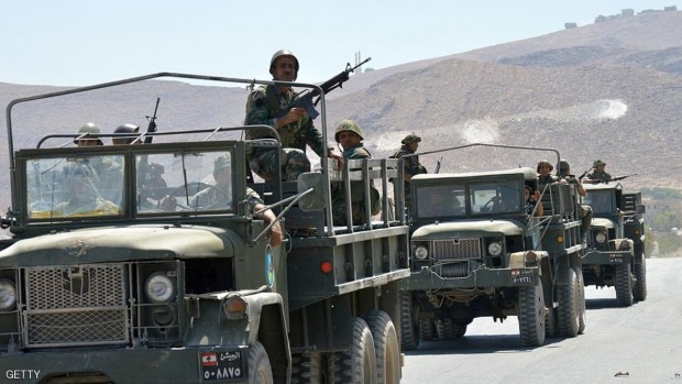 قوات من الجيش اللبناني في عرسال