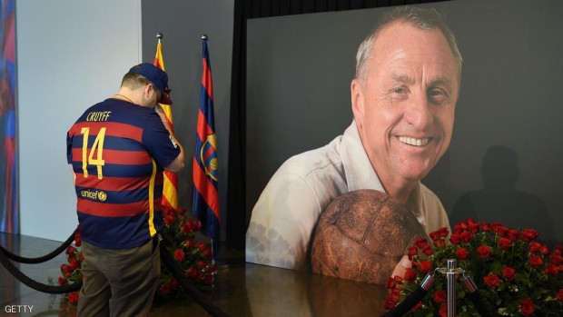 كرويف توفي عن عمر 68 عاماً