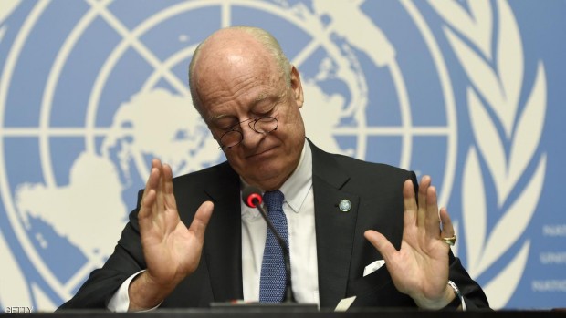 مبعوث الأمم المتحدة إلى سوريا ستافان دي ميستورا