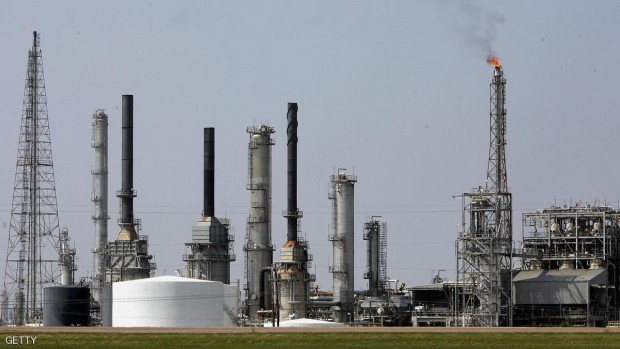 مصفاة نفط في تكساس