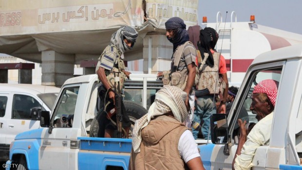 مقاتلون من المقاومة اليمنية