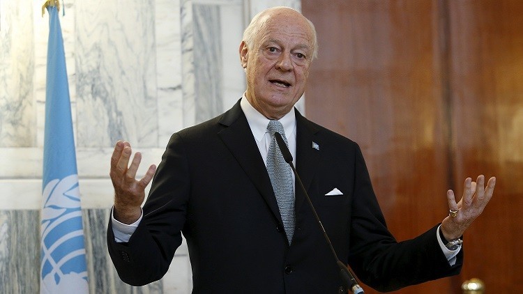 المبعوث الدولي الخاص إلى سوريا، ستيفان دي ميستورا