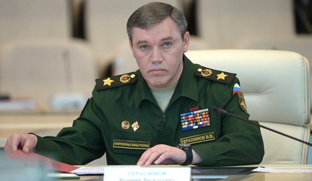 الجنرال فاليري غيراسيموف، رئيس هيئة الأركان العامة للقوات المسلحة الروسية