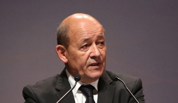 وزير الدفاع الفرنسي جان ايف لودريان