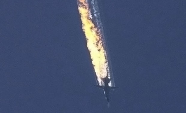 دمشق قالت إن الطائرة أسقطت بصاروخ أرض جو