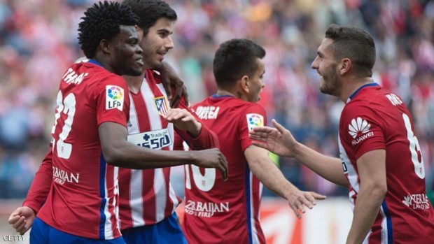 أتلتيكو مدريد انتصر بخماسية