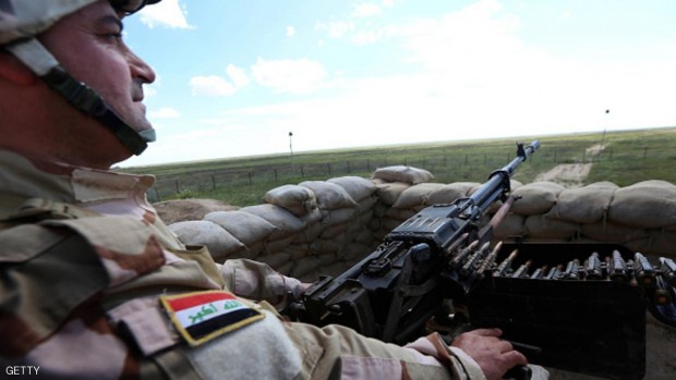 جندي عسكري في الجبهة العسكرية لمخمور