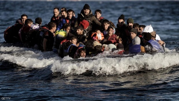 لاجئون في عرض البحر المتوسط