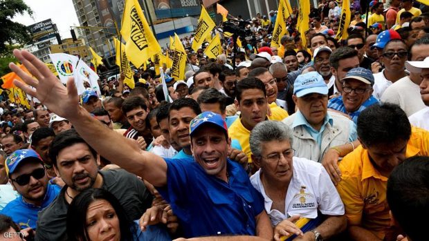 احتجاجات المعارضة الفنزويلية ضد الأوضاع الاقتصادية المتردية