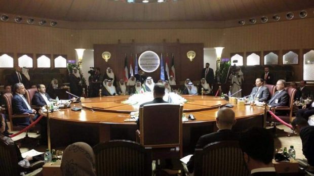 الجلسة-الإفتتاحية-للمفاوضات-اليمنية-في-الكويت