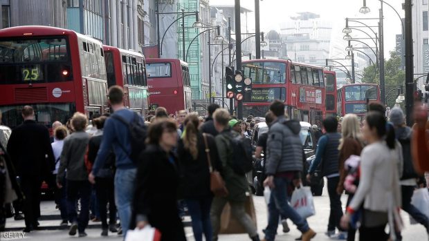 جانب من شارع أكسفورد في لندن