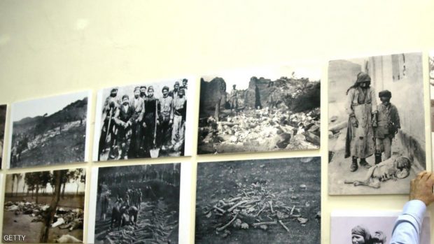 الأرمن يقولون إن 1.5 مليون أرمني قتلوا على يد القوات العثمانية خلال الحرب العالمية الأولى