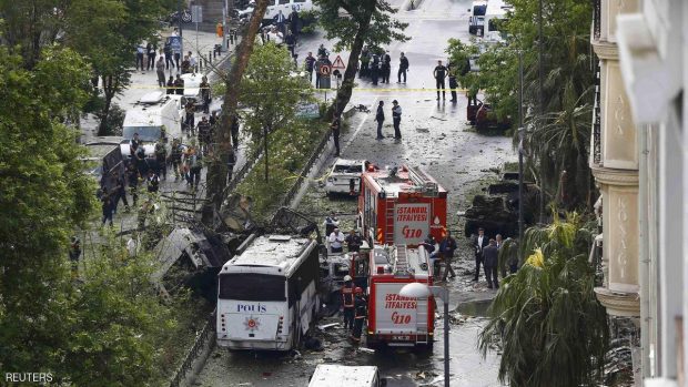 انفجار قرب محطة للحافلات في إسطنبول