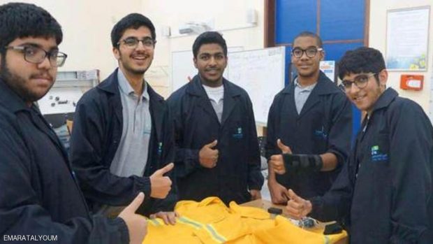 الطلاب فازوا بالمركز الأول في جائزة نجوم الابتكار بالإمارات
