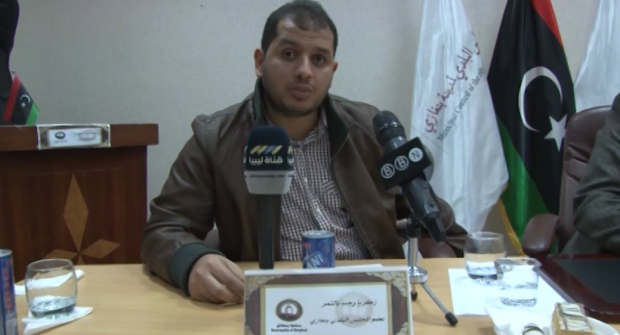  زكريا بالتمر عميد بلدية بنغازي الجديد