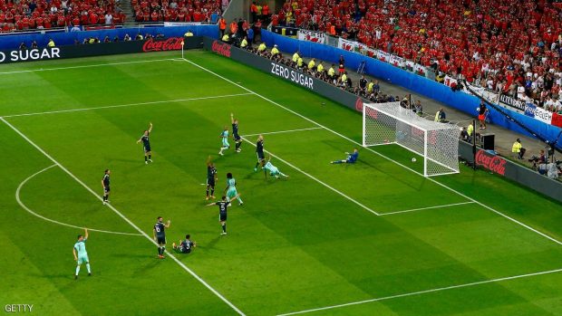 هدف البرتغال الثاني حمل توقيع ناني