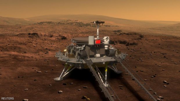 صورة للمسبار الذي تعتزم الصين إرساله إلى كوكب المريخ في منتصف 2020