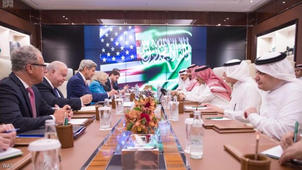 كيري عقد سلسلة لقاءات في السعودية