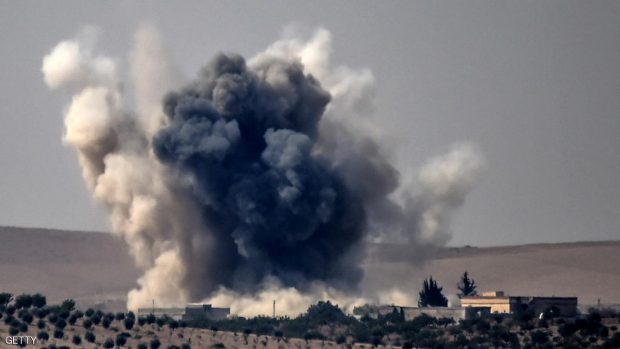 فصائل من المعارضة تخوض المواجهات مع المقاتلين الأكراد تحت غطاء جوي تركي