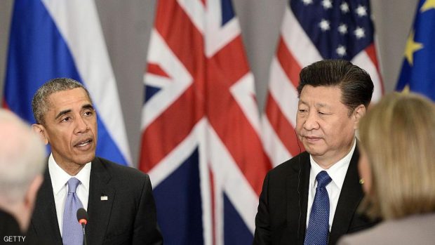 رئيسا الصين والولايات المتحدة