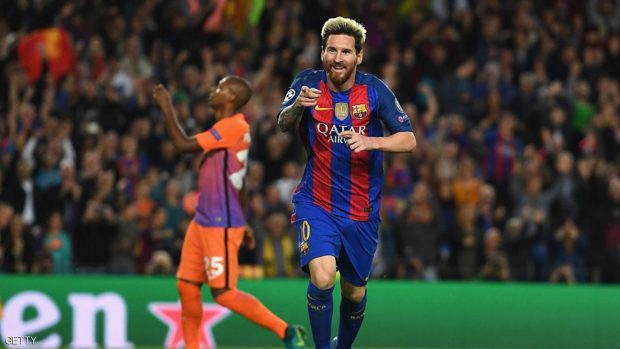 النجم الأرجنتيني ليونيل ميسي