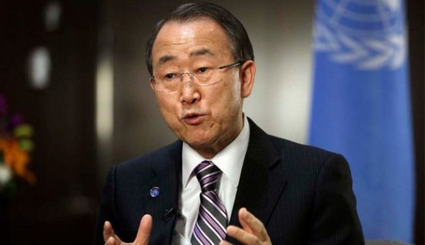 الامين العام للامم المتحدة بان كي مون