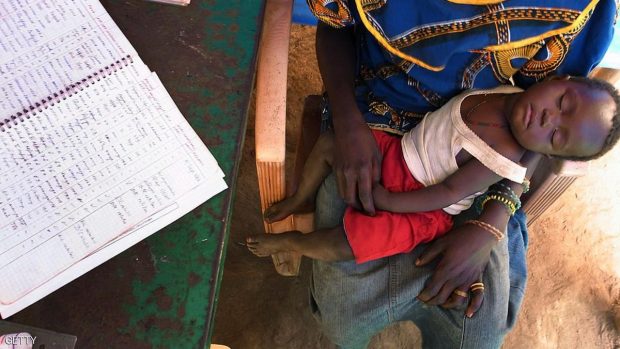 تحدث أغلب وفيات الملاريا بين الرضع في إفريقيا