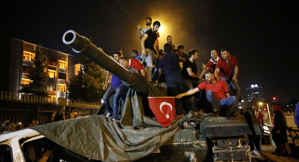 الانقلاب في تركيا