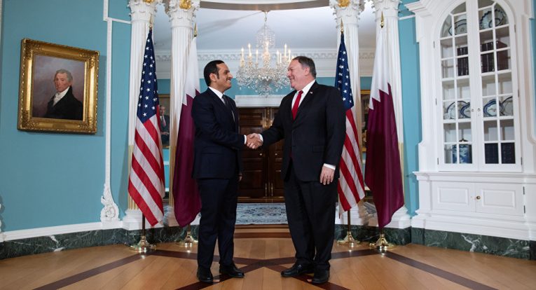 قطر وامريكا