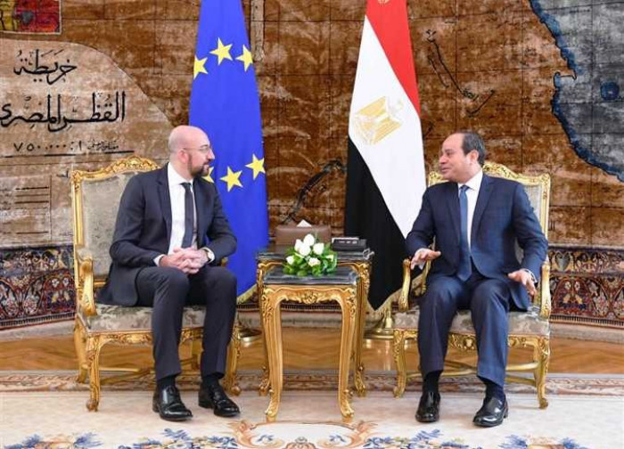 اتفاق مصري أوروبي على دعم المرحلة الانتقالية الحالية في ليبيا
