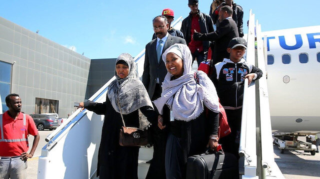 عودة 97 مهاجرا غير قانوني من ليبيا إلى بلادهم الصومال