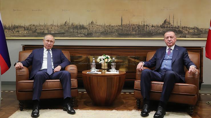 «أردوغان» يبحث مع نظيره الروسي الوضع في ليبيا